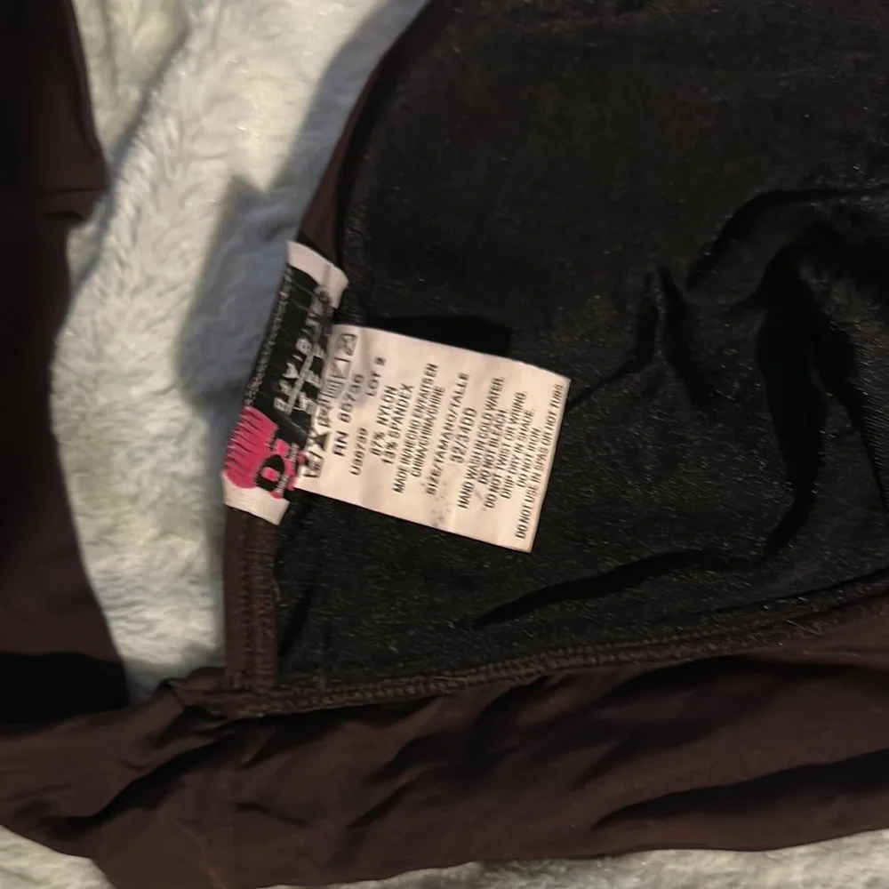 Coco Reef Chocolate Triangle Bikini Top